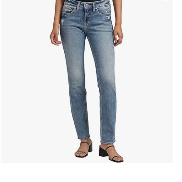 Silver Jeans Denim - Silver Jeans Co. Women's Suki Straight EKC202